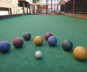 Bocce courts